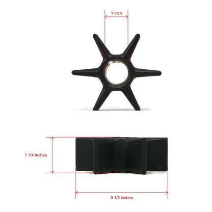 Solid Spare Mercury Mercruiser Water Pump Impeller Repair Kit 47-8M0100526 Alpha 1 one gen 2