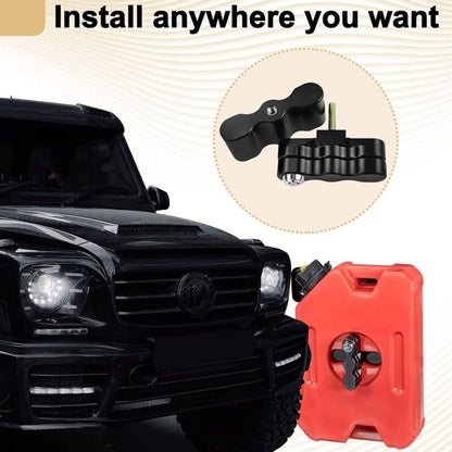 Solidspare Black For ROTOPAX Standard Pack Mount Lock RX-LOX-PM RX-PM LOX-PM