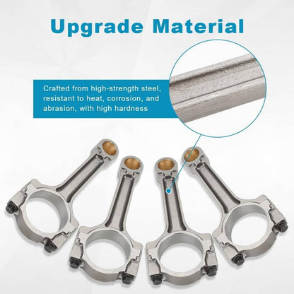 Solidspare Set of 8 Floating Pin Connecting Rod For GM 5.3L 6.0L 6.2L LS2 LS3 Gen IV 125775
