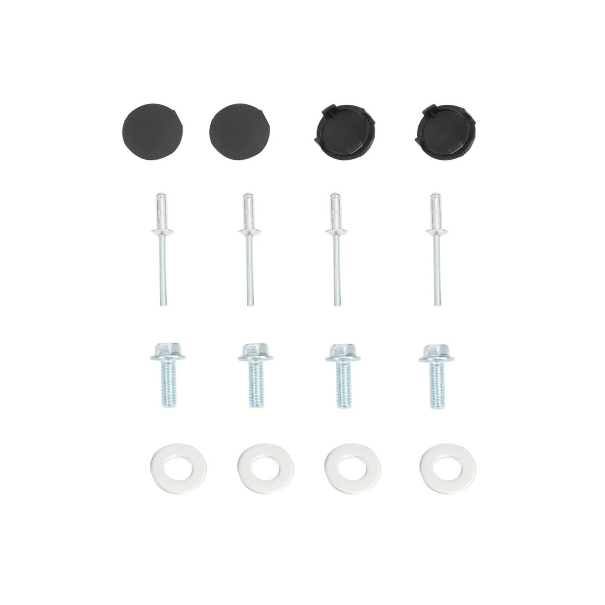 Solidspare For EZGO TXT 00-13 Golf Cart Trim Kit Access Rocker Panel Bumper #750273PKG