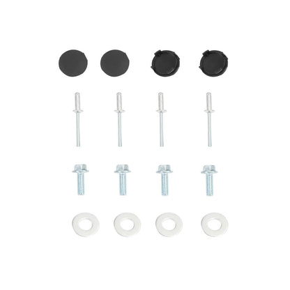 Solidspare For EZGO TXT 00-13 Golf Cart Trim Kit Access Rocker Panel Bumper #750273PKG