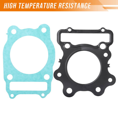 Solidspare New Cylinder Piston Top End Rebuild Kit For Honda TRX 300 2x4 & 4x4 FW 1988-2000