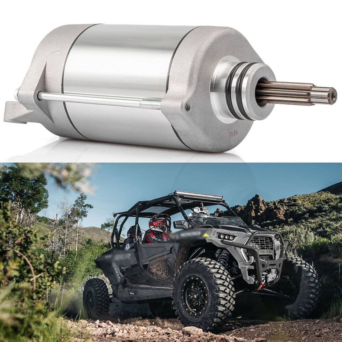 Solidspare Starter For Polaris General 1000 /General 4 1000 /General XP 4 1000 /RZR XP 1000
