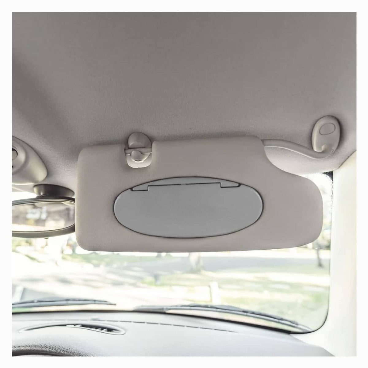 Solid Spare For 2007-14 BMW Mini Cooper R55 R56 R57 R58 R59 R60 R61 Sun Visor Vanity Mirror