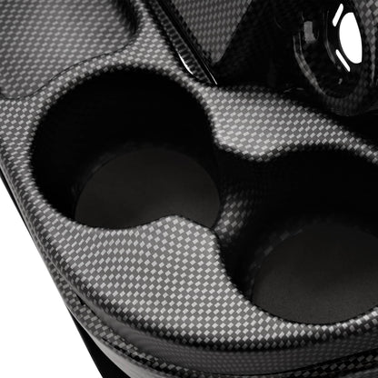 Solidspare Carbon Fiber Style Golf Cart Dashboard Cover For Club Car Precedent Radio Dash