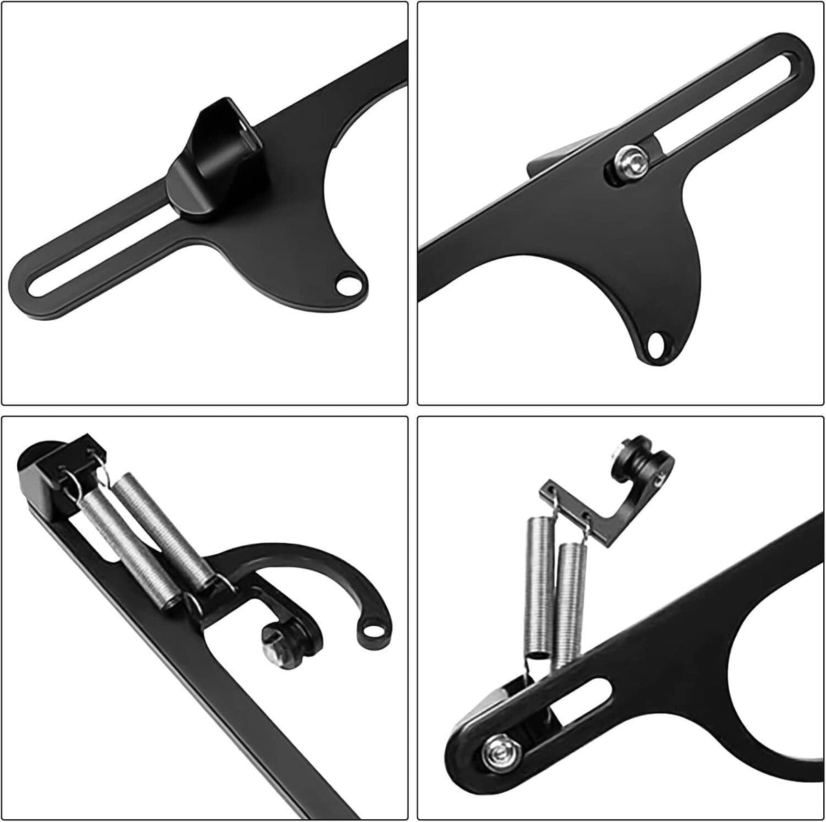 Solidspare New Throttle Cable Carb Bracket For Holley 4150 4160 Carburetor 350 SBC Aluminum