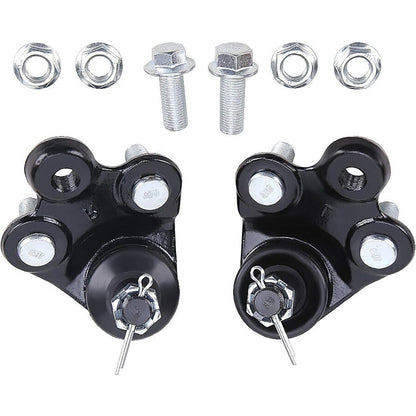 Solidspare Blcak Front Lower Control Arms & Ball Joints for 2006-2011 Honda Civic Acura CSX