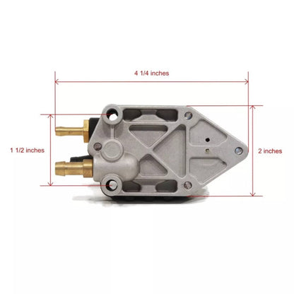 Solid Spare Fuel Pump For Johnson Evinrude Outboard 438555 433386 18-7353 20 25 30 HP 90-00