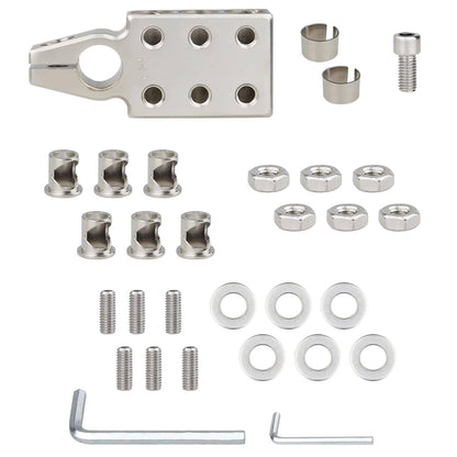 Solid Spare Battery Terminal Connectors, 12-Way Battery Terminal Clamps, Battery Terminals