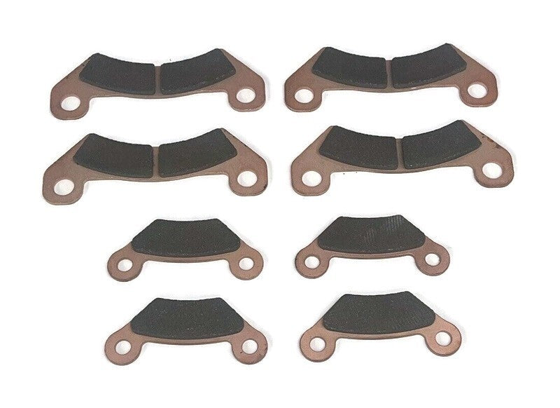 (2) Front Rear Brake Pads for Gas Diesel John Deere Gator XUV AM141182 AM140607