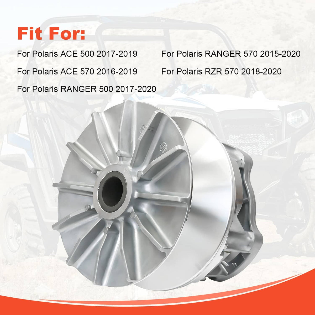 Solidspare Primary Drive Clutch For Polaris Ranger 500 2017-20 Ranger 570 2015-2020 1323255