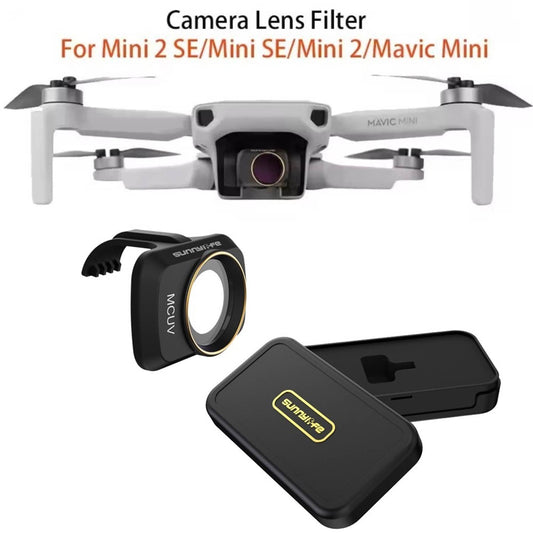 Solid Spare Gimbal Camera MCUV Lens Filter for DJI Mini/Mini 2/Mini SE/Mini 2 SE/Mini 4K