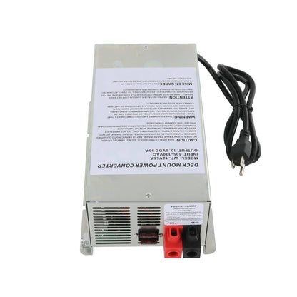 Solidspare WF-9855 Converter 55 Amp Deck Power Converter 12V For Charger RV Trailer Camper