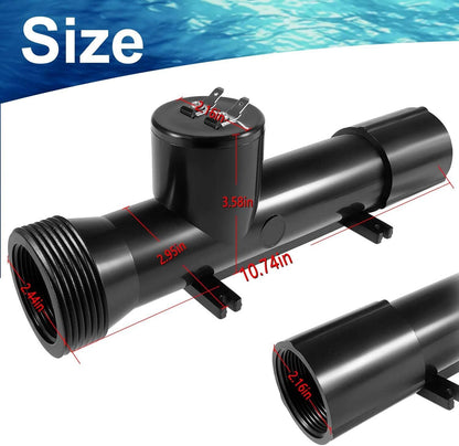 Solid Spare 4CH4002R Power Ionizer Replacement Chamber for Swimming Pool Treatment System