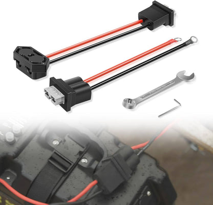 Solidspare for Newport Battery Quick Connect/Disconnect Terminal for Trolling Motor 8 Gauge