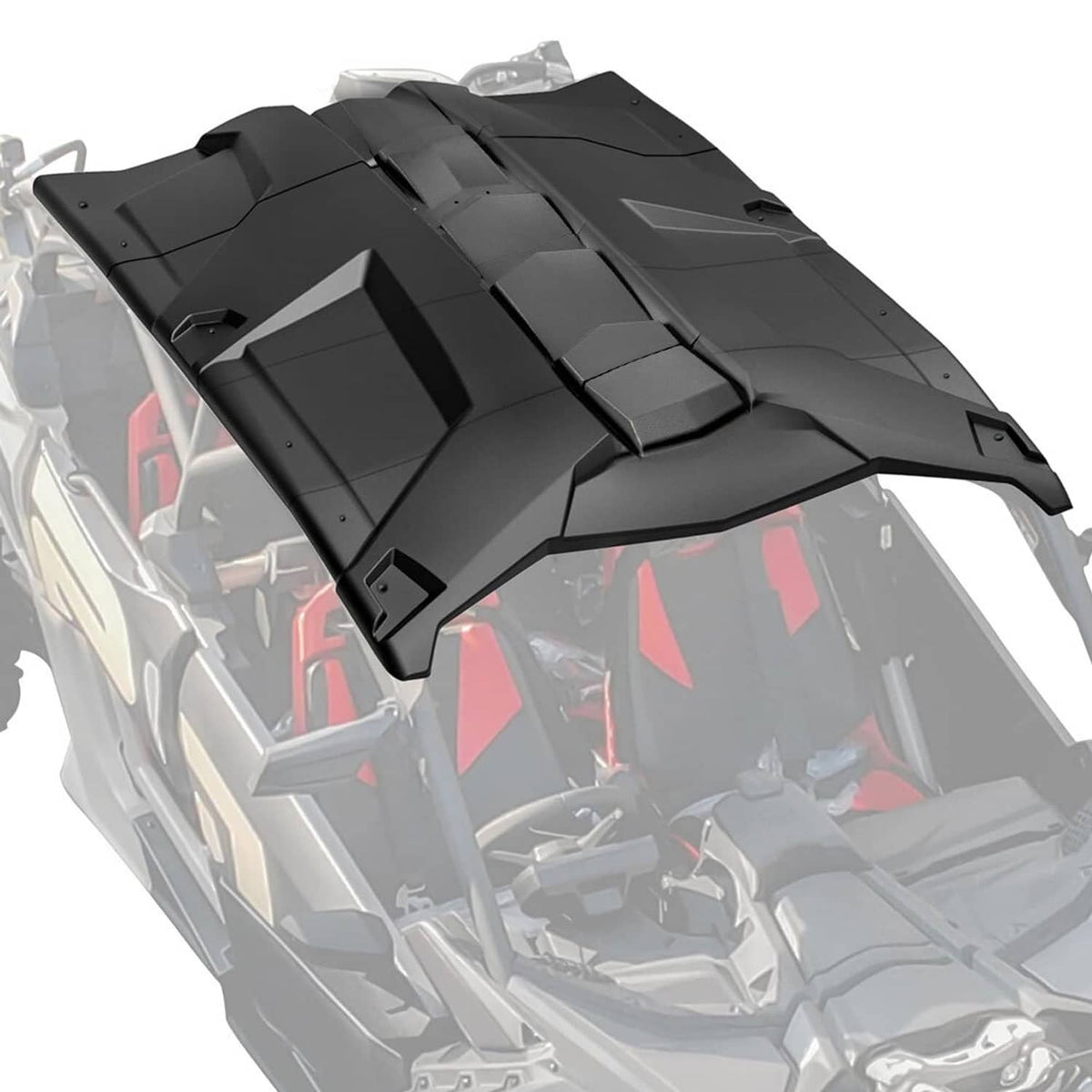 Solidspare 4-Pieces UTV Hard Roof For 2017-2024 Can Am Maverick X3 Max 4-Doors 715003750