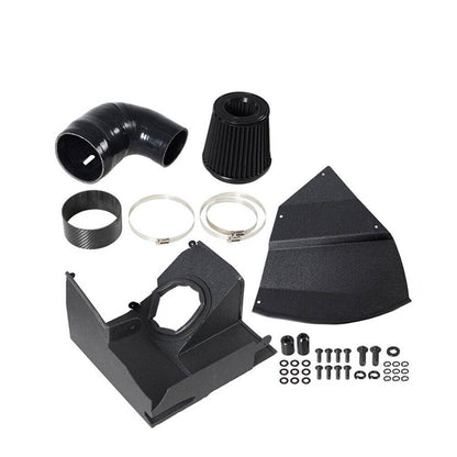 Solidspare Black Cold Air Intake Kit For 2019-2022 BMW 320I 330I G20 G21 2.0L L4 B48 Engine