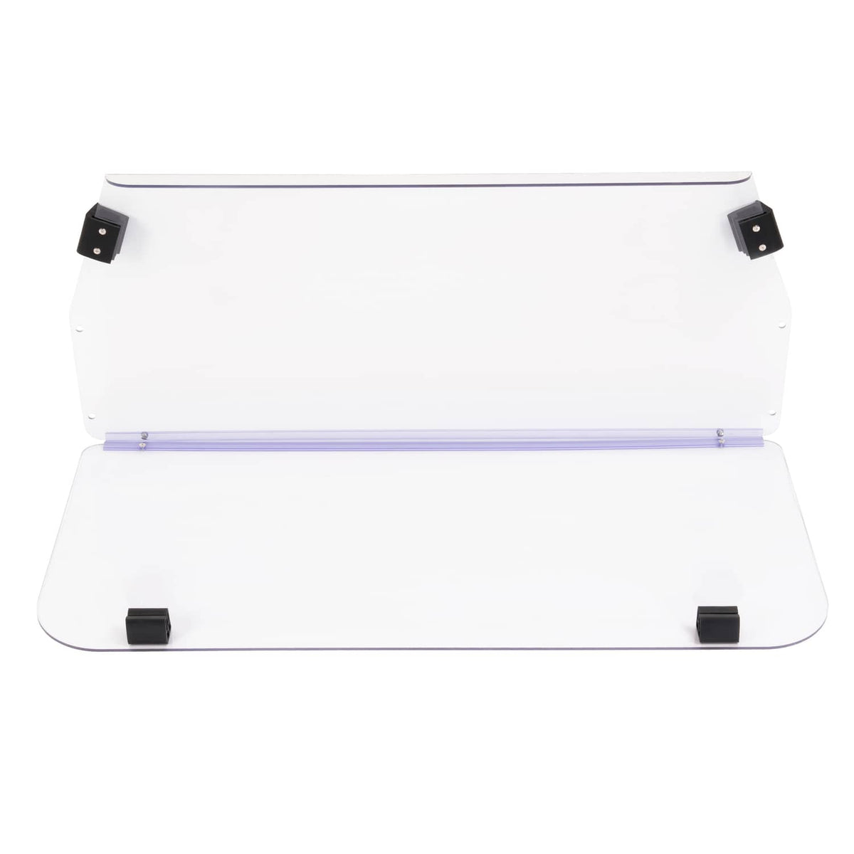 Solidspare For 16+ Evolution Classic Forester Golf Cart Windscreen Clear Vented Windshield