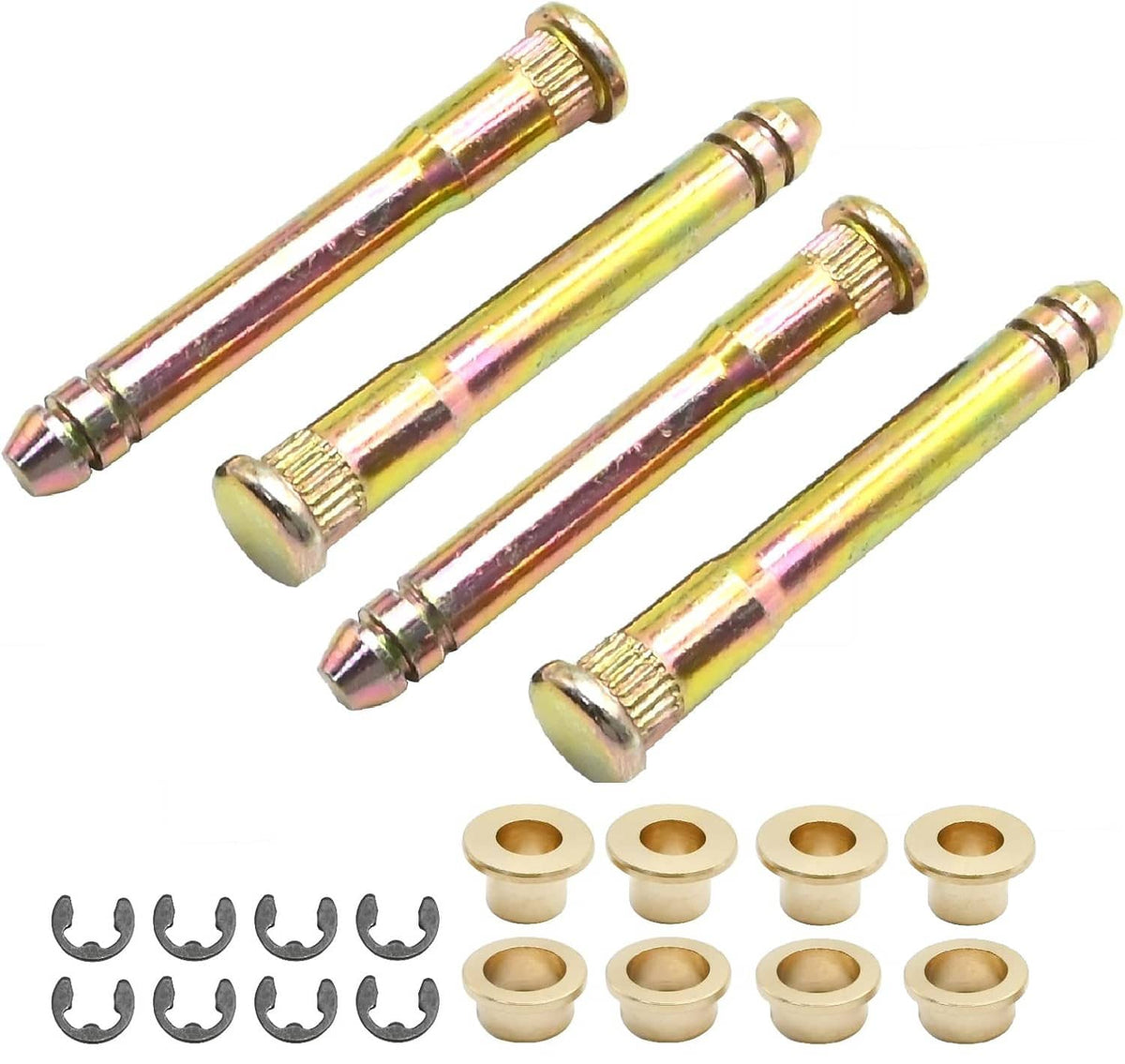 Solidspare Door Hinge Pin Bushing Kit For Honda Accord Civic CR-V CRX CX DX EX SI EG6 B16