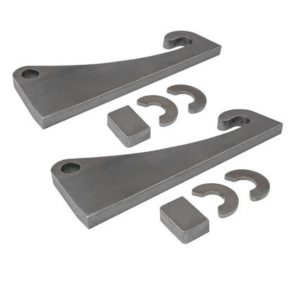 Solidspare Blank Quick Attach Bracket Quick Tach For Volvo Loader Mounts W/Ears Thick