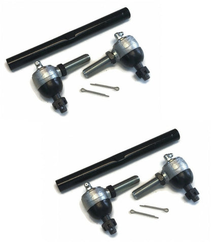 (2) Steering Tie Rod Shaft Assembly for EZGO TXT Medalist Golf Cart 1994-2000