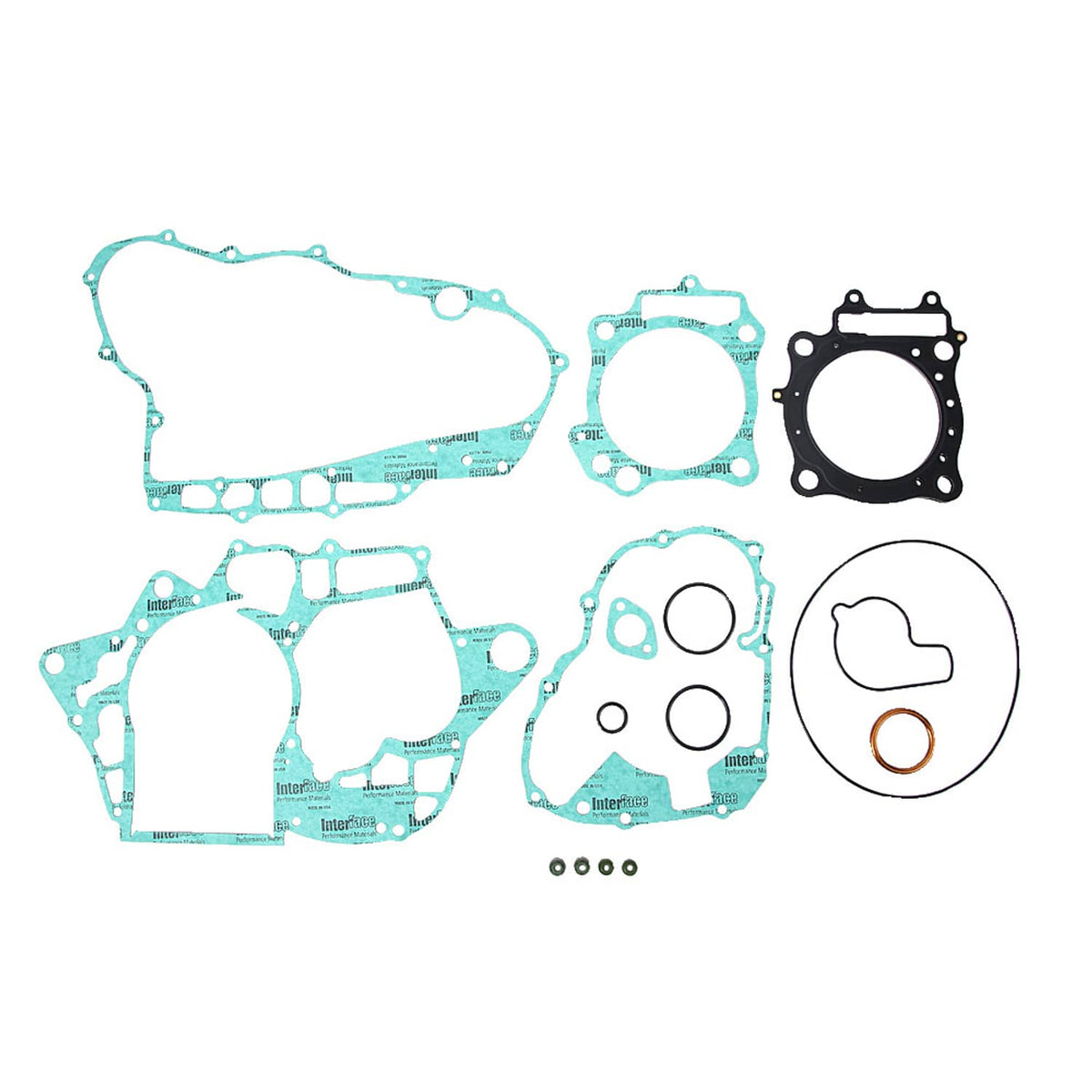Solidspare Complete Top End Head Gasket Kit For Honda TRX 450R 2004-2005 TRX450R 2004 2005