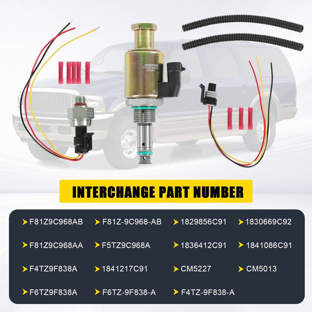 Solidspare IPR Fuel Injection Pressure Regulator Valve For Ford Diesel 7.3L 1995.5-2003
