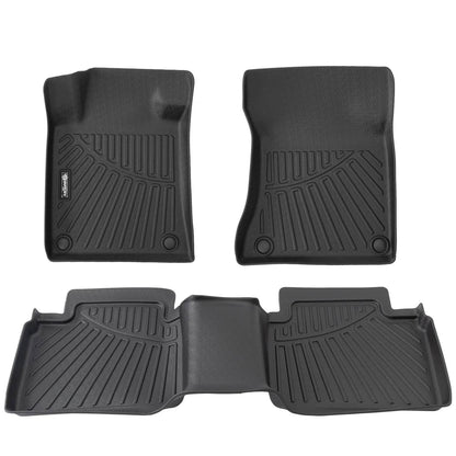 Solidspare All Weather 2 Row Floor Mat & Trunk Cargo Liner Set for 2019-2025 Nissan Altima