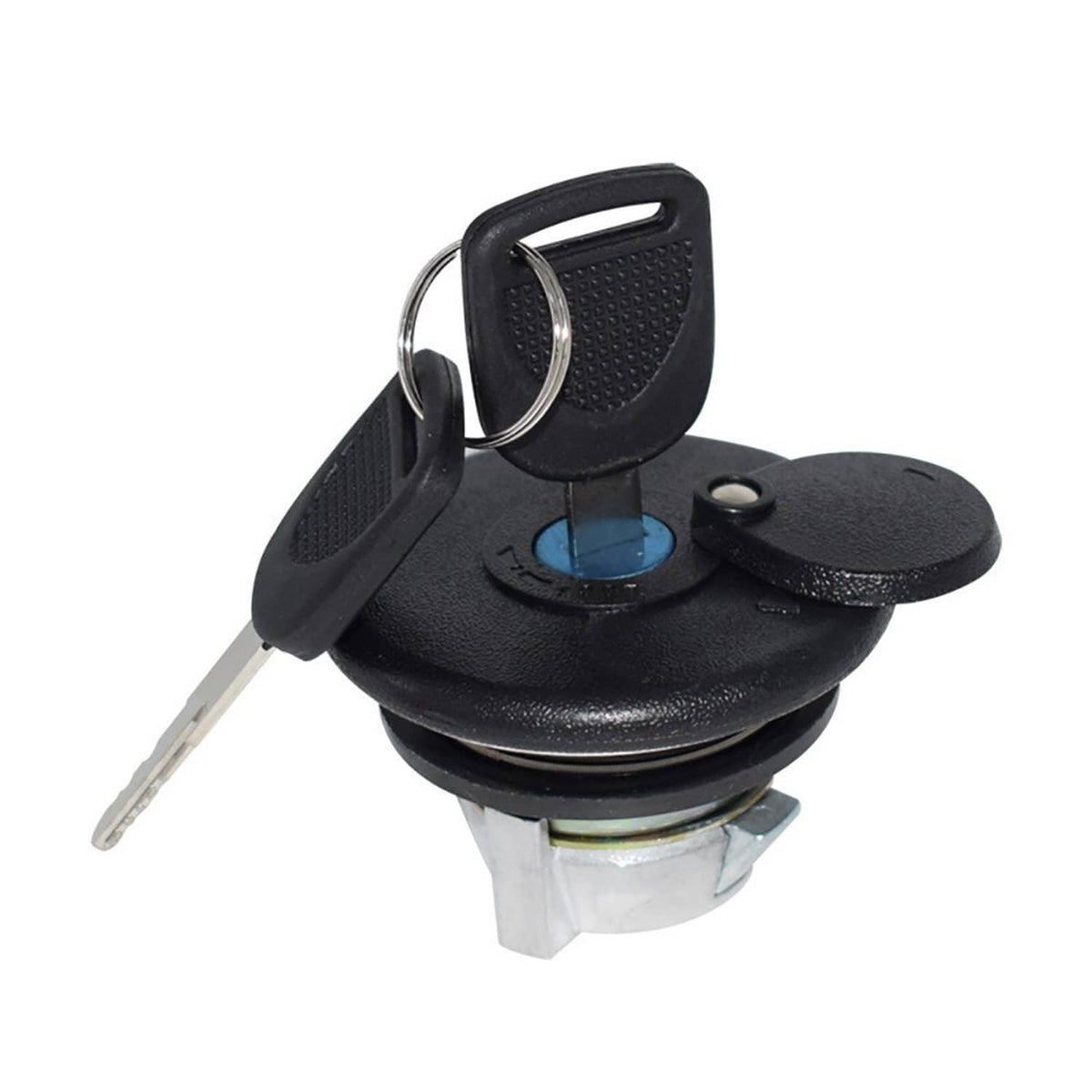 Solidspare Ignition Switch Fuel Gas Cap for 139QMB 50cc-150cc Moped Scooter