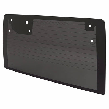 Solid Spare Fits Jeep Wrangler 2&4 Door 2007-10 Rear Back Heated Window Tempered Glass Dark