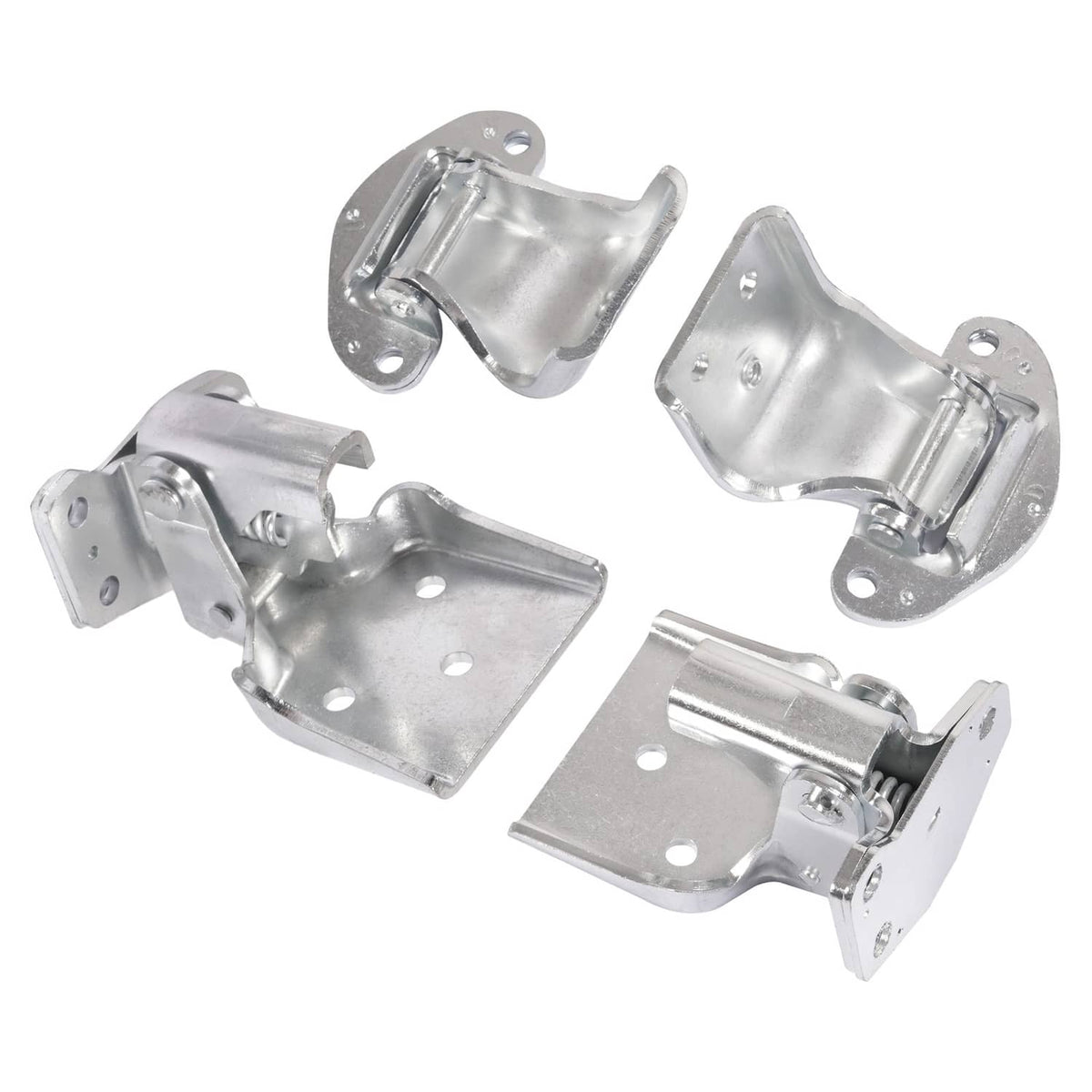 Solid Spare Door Hinges Upper&Lower For 1971-1974 Dodge Charger Coronet Plymouth GTX Silvery