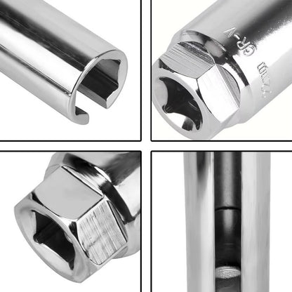 Solid Spare 7/8" 22mm O2 Oxygen Sensor Socket Wrench 1/2" Driver Offset Remover Socket Tool