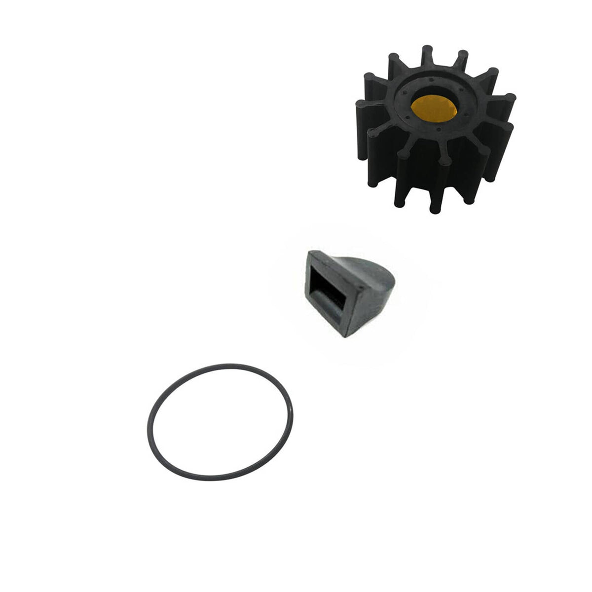 Solid Spare Water pump Impeller kit w/ Lug For Volvo Penta 3.0 4.3 5.0 5.7 21951348 21213660