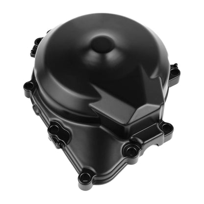 Solidspare Black Left Engine Stator Cover Crankcase with Gasket Fit For Yamaha YZF R6 06-22