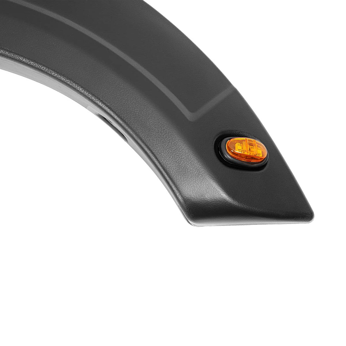 Solid Spare Plastic Set Of Fender Flares Black Kit Front Rear Fits Toyota Tundra 2014-2021