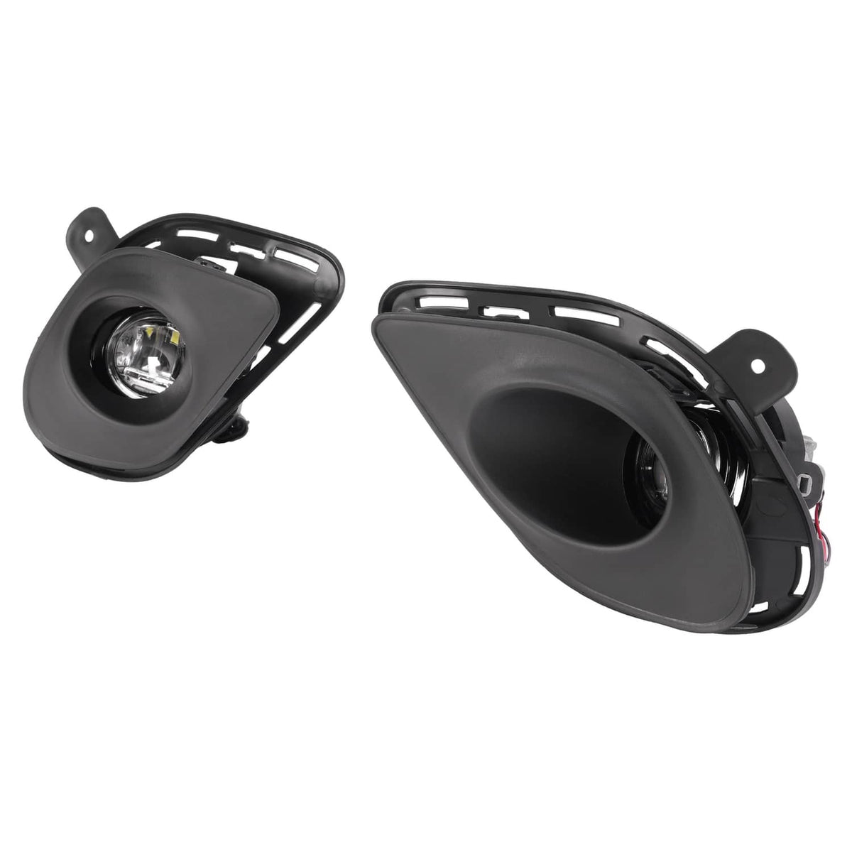 Solid Spare For 2015-2023 Dodge Charger SRT LED Fog Lights Driving Lamp w/Bracket Wiring Set