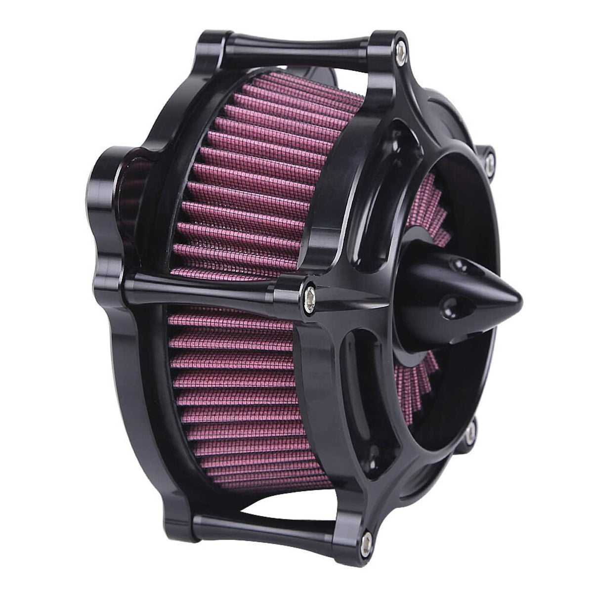 Solidspare Air Cleaner Intake Filter Kit For Harley Road Street Electra Glide Touring 97-07