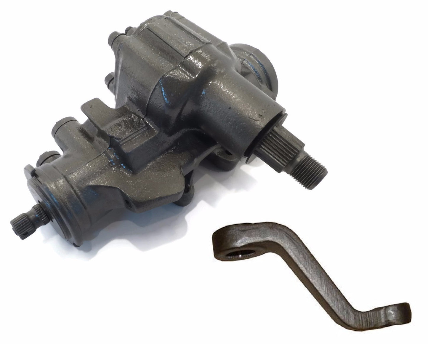 POWER STEERING GEAR BOX & DROP PITMAN ARM for Jeep Wrangler TJ 97-02 w/ Lift Kit