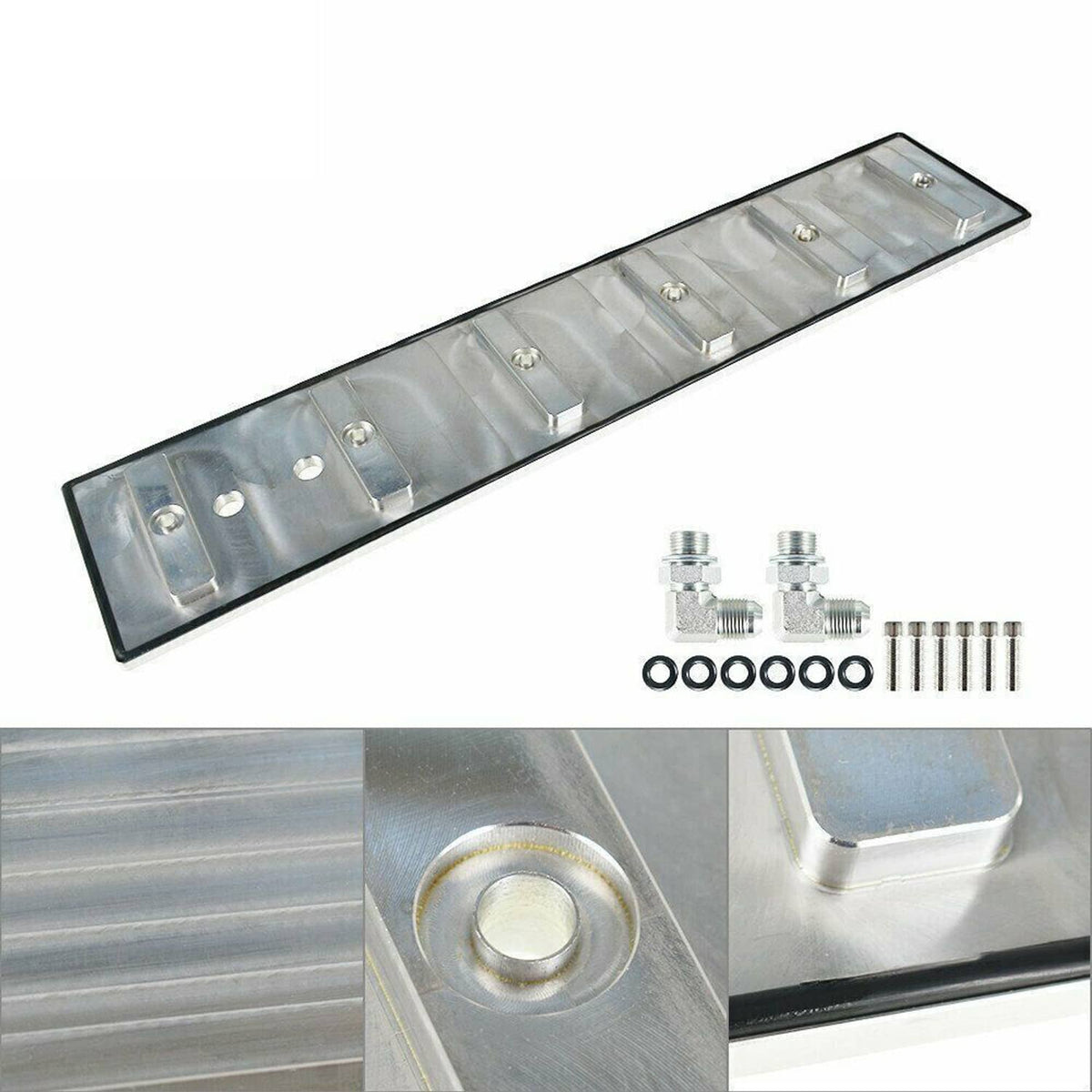 Solidspare Aluminum Billet Tappet Cover Kit for Cummins 89-02 Dodge Ram 5.9L 12/24v Diesel