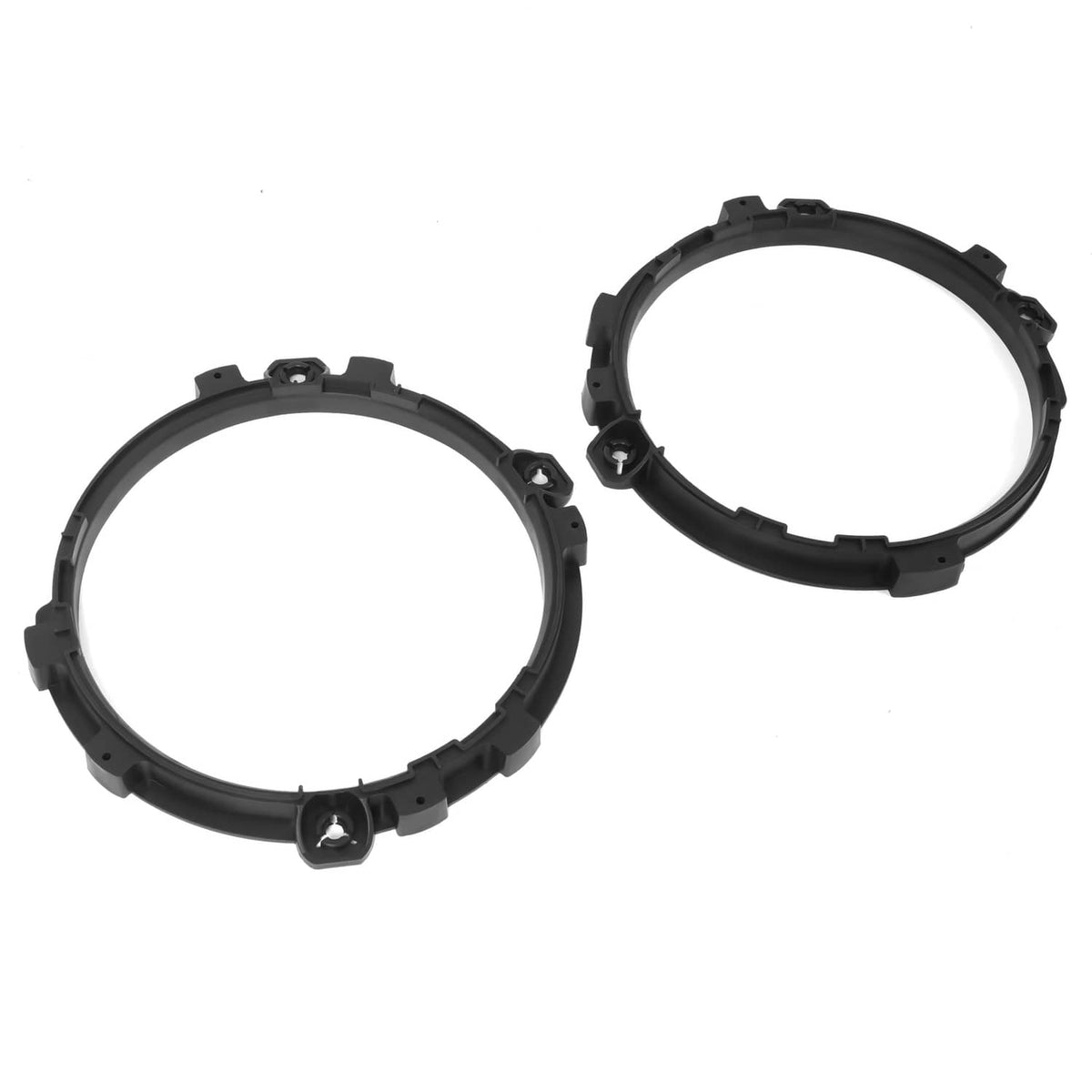 Solid Spare Black 7" Headlight Replacement Mount Bracket Ring Fit Jeep Wrangler 1997-2006
