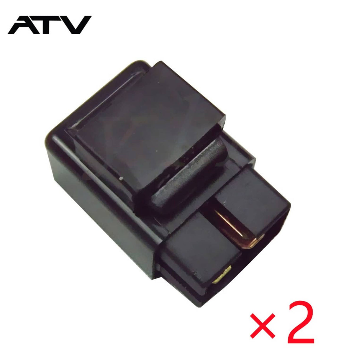 Solidspare 2 × Relay Solenoid Starter for Polaris Predator Scrambler SPORTSman 50 90 90CC