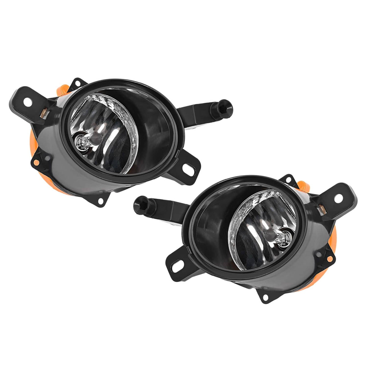 Solid Spare For Chevy Malibu 2013-2015 Clear Lens Pair Bumper Fog Light Driving Lamp LH & RH