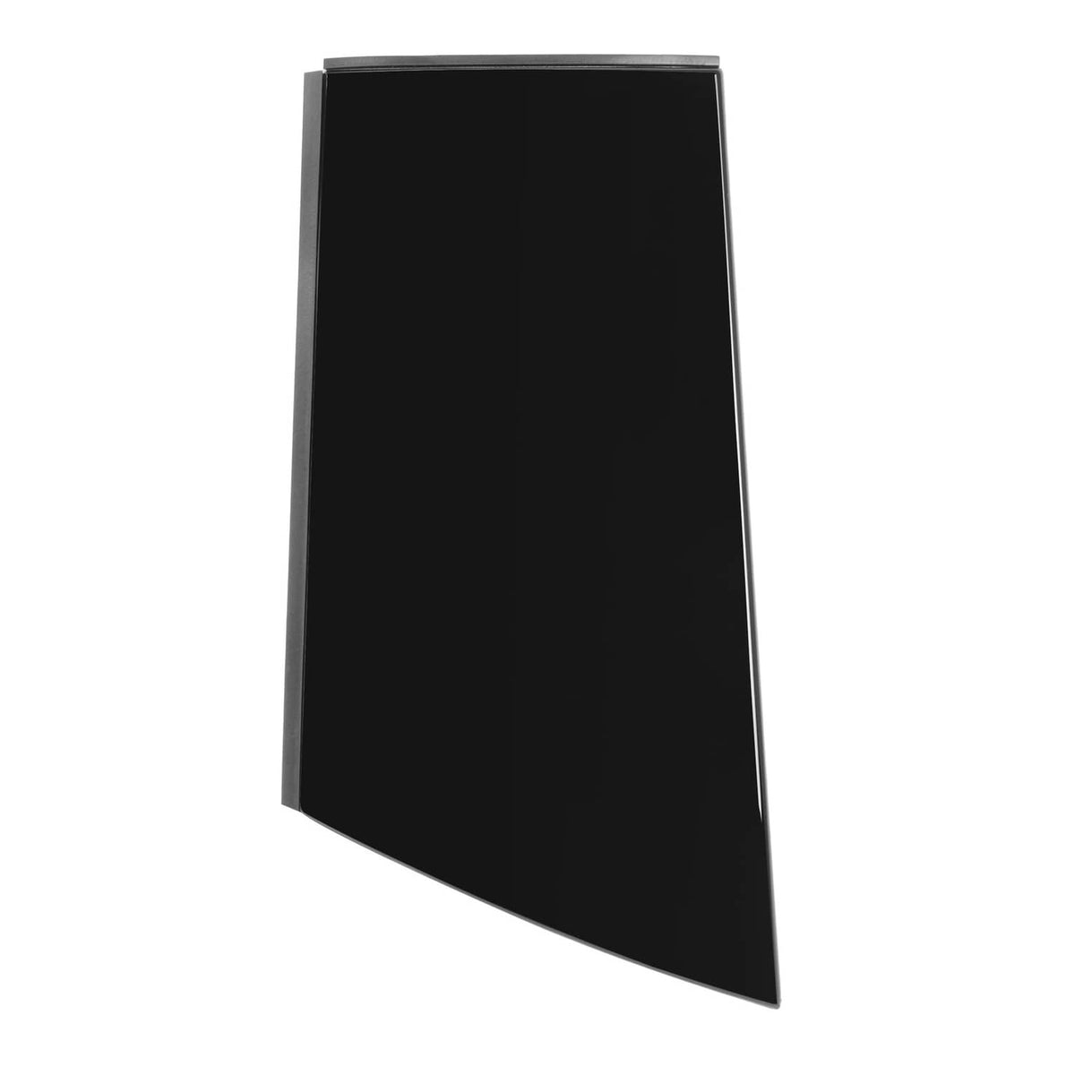 Solid Spare Passenger Side Pillar Molding Trim Cover Painted Black For 2009-2020 Nissan 370Z