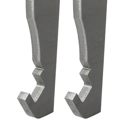 Solidspare 2pcs Steel Quick Attach Bracket 1-1/2" For Cat Fusion Coupler Loader mounts