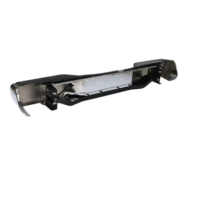 Solidspare Chrome Rear Bumper Assembly Ni1103114 For Nissan Frontier 05-21 W/O Sensor Holes