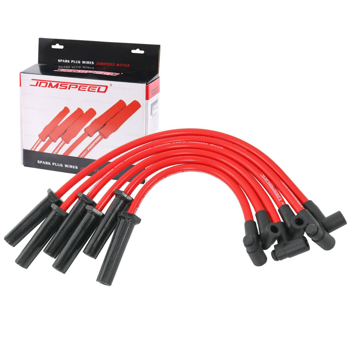 Solidspare 10.2mm For CJ, Wrangler 4.2L 258 HEI DISTRIBUTOR SPARK PLUG WIRE SET