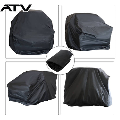 Solidspare XXXL 190T Waterproof ATV Cover Quad Bike For Polaris Can-Am For Honda For Yamaha
