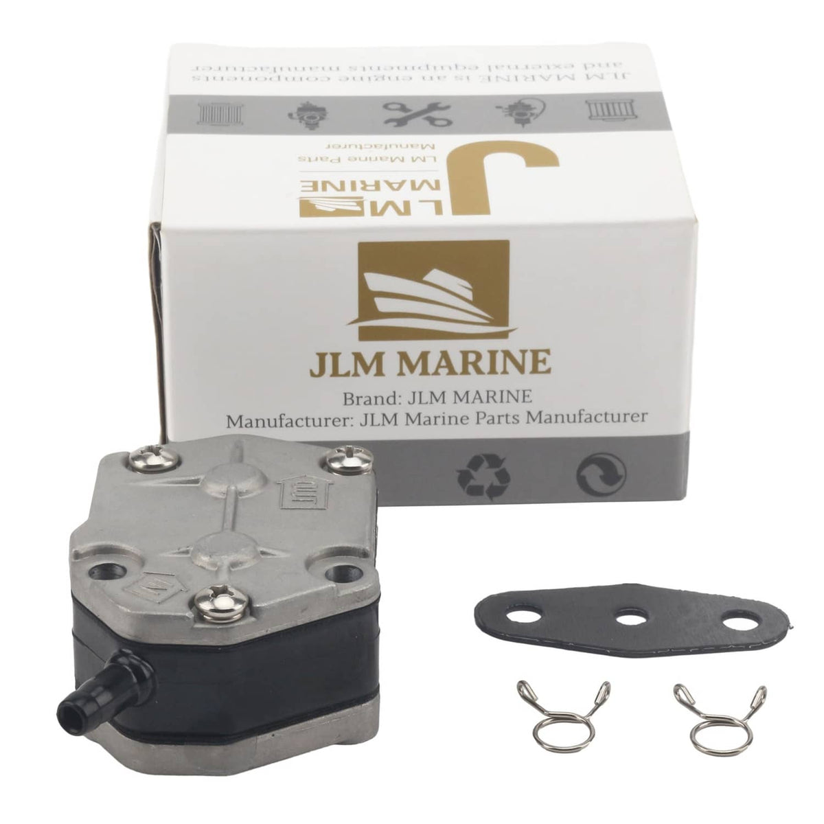 Solid Spare Fuel Pump for Yamaha Outboard 2 Str 25 30 40 50 60 70 75 80 85 HP 692-24410-00