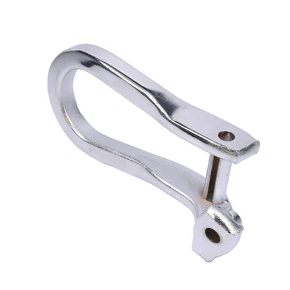 Solidspare Pair Chrome Tow Hooks Kit 84072464 For 2015-2019 Silverado Sierra 2500HD& 3500HD