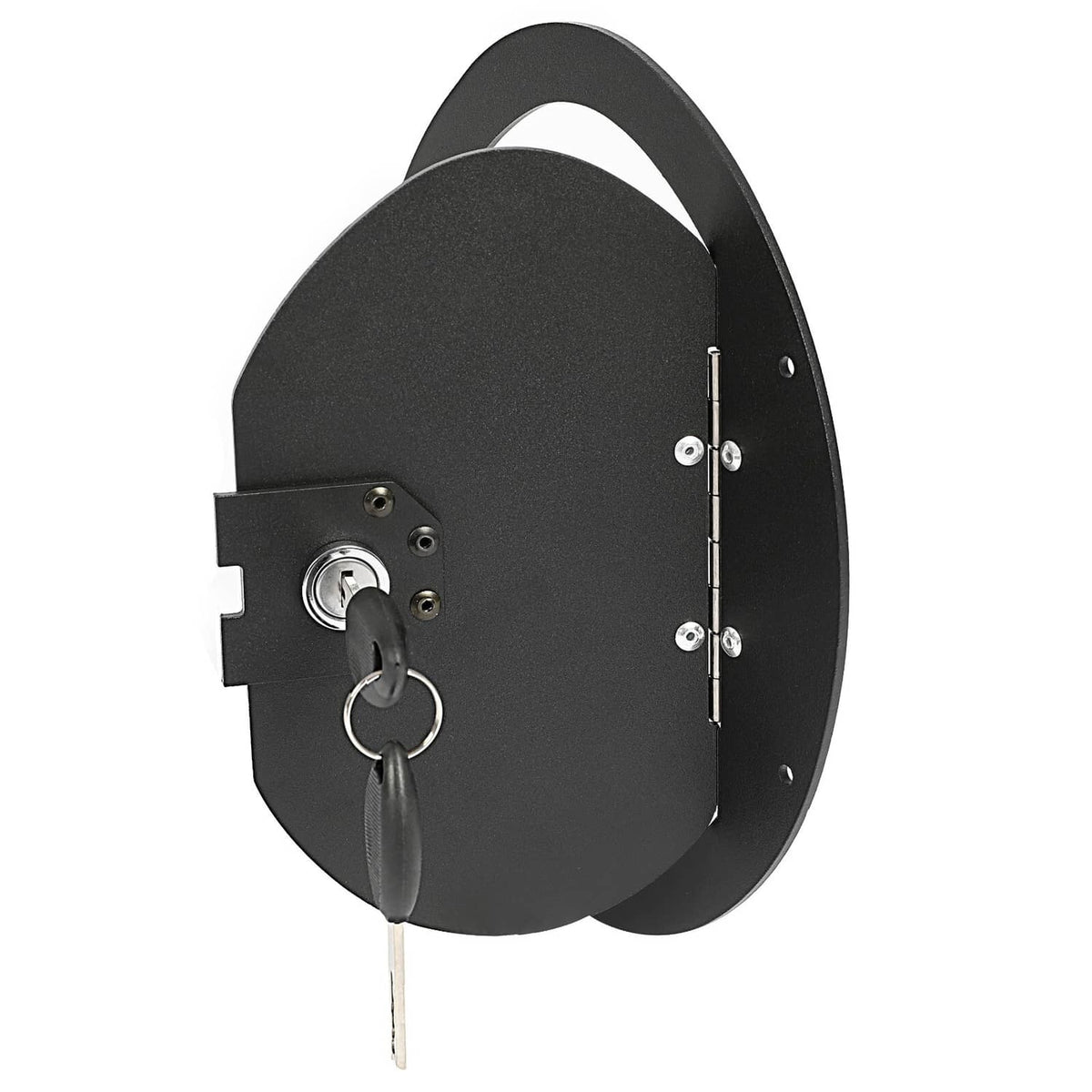 Solid Spare New Black Powder Coated Locking Fuel Door For Hummer H3 & H3T M1025 M1025A1